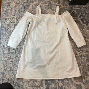 White Off-Shoulder Dress